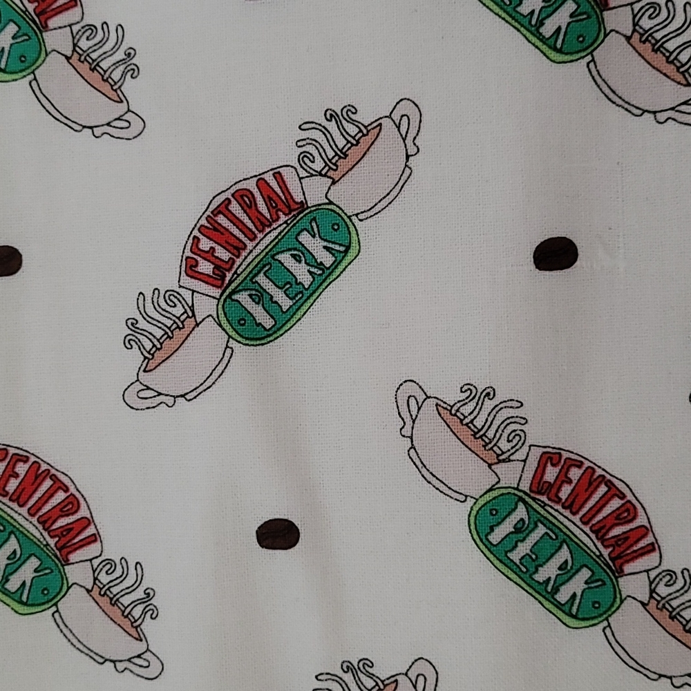 Handmade FRIENDS zipper pouch
